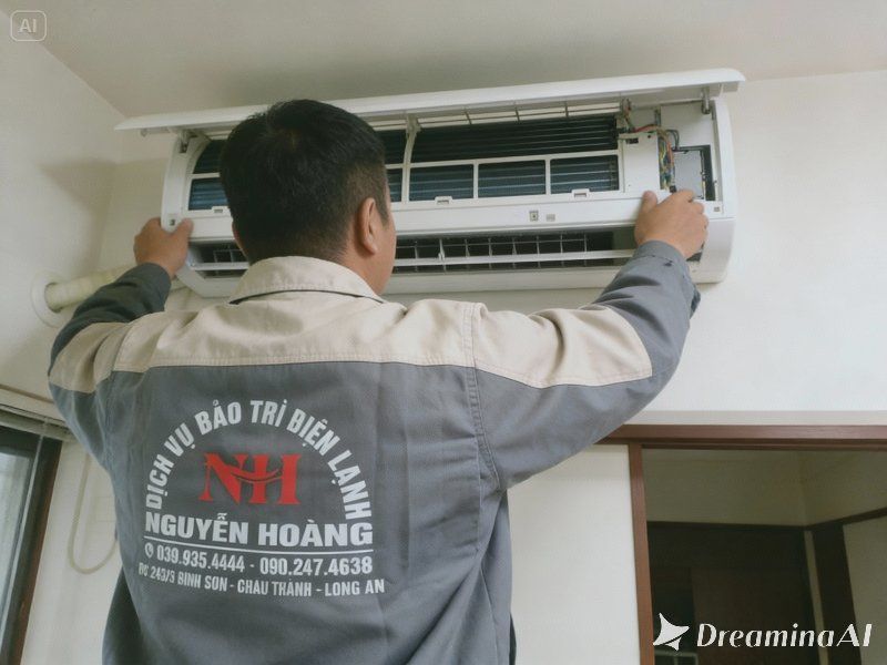 Lắp đặt máy lạnh
